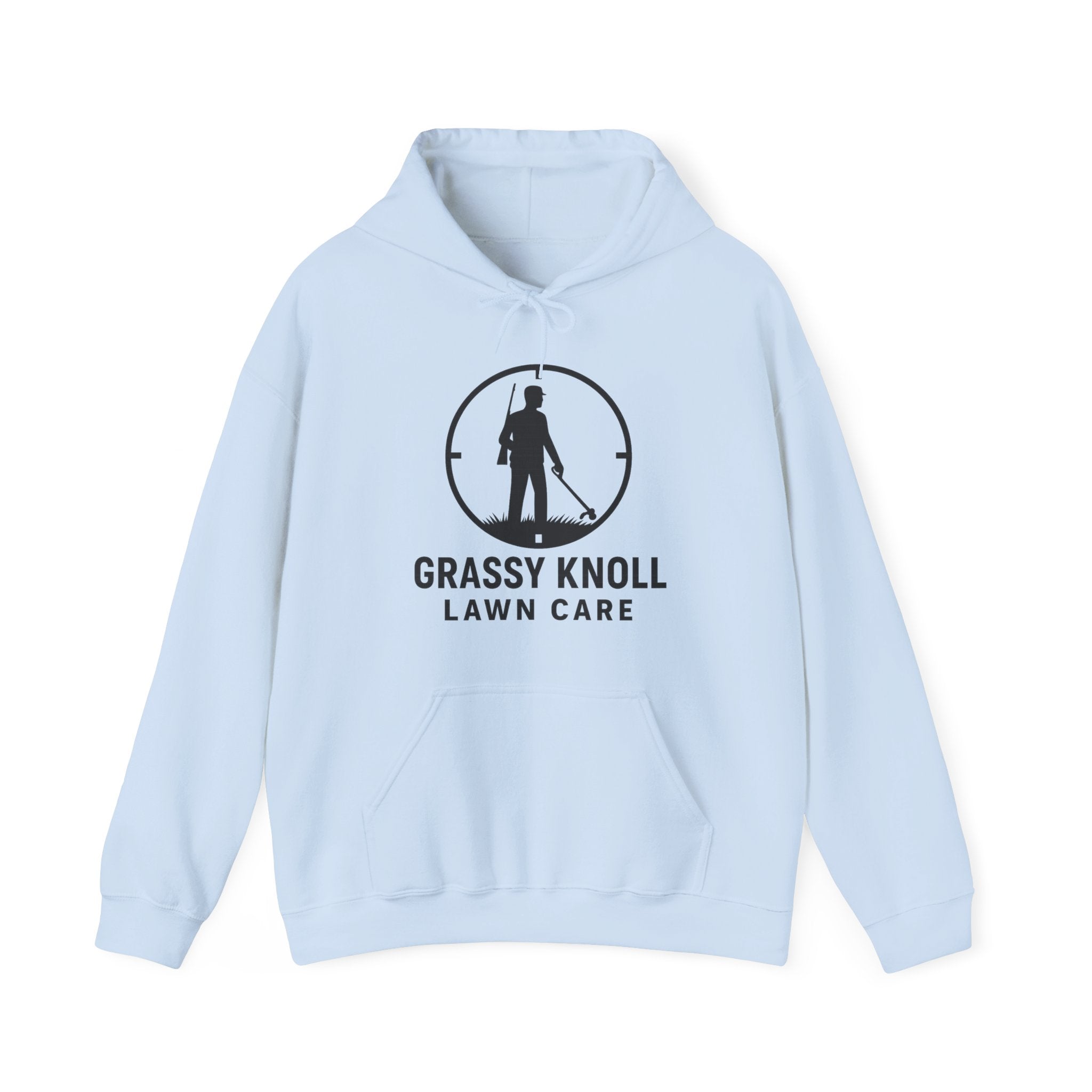 Grassy Knoll Lawn Care Hoodie – Logo Workwear Hooded Sweatshirt