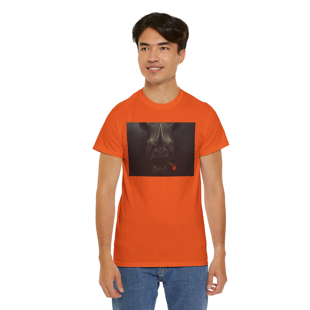 Boss Mode Engaged - Rhino Design | Graphic Tee, Cigar Lover, Father's Day Gift, Casual Wear