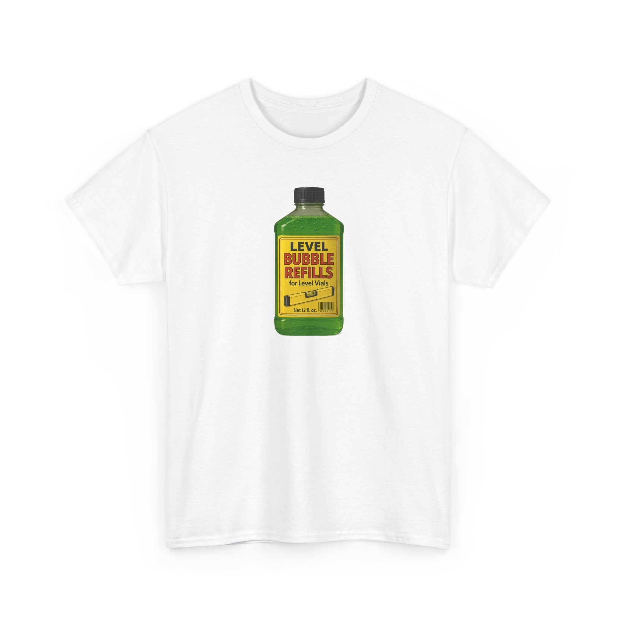 Level Bubbles Refill Gag T-shirt, Fun T-Shirt for Bubble Lovers,  Car Lovers, or just lovers. Casual Wear, Gift for Kids and Adults, Birthday, Summer Fun