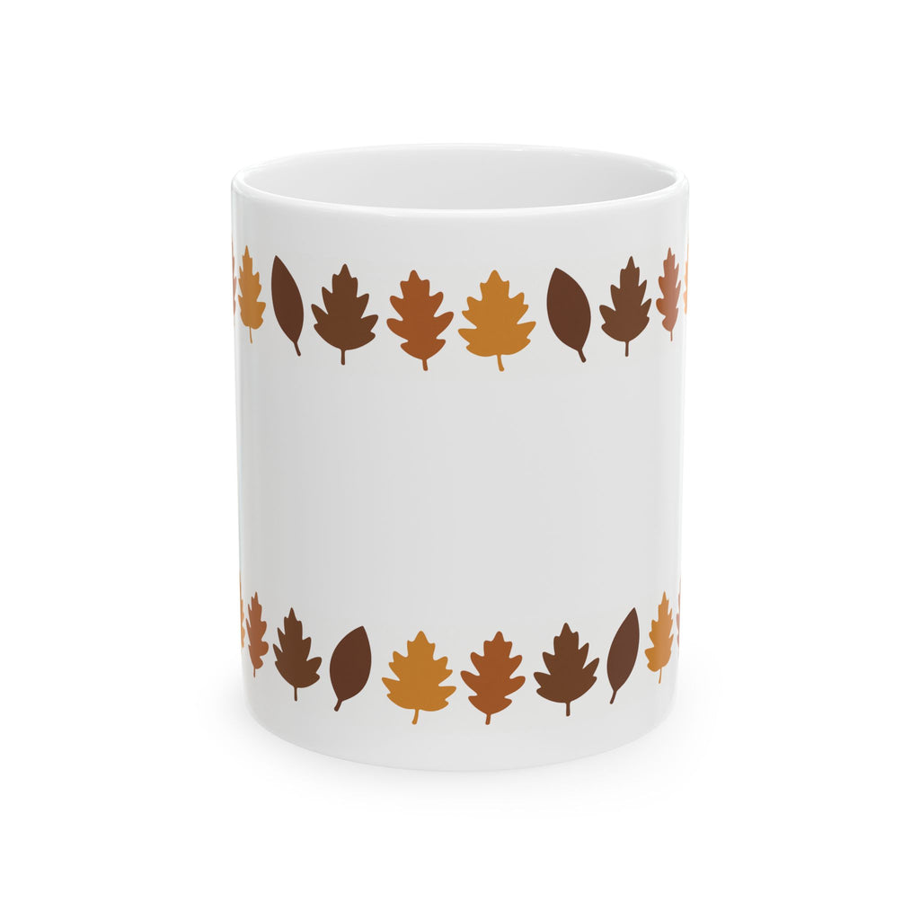 Autumn Leaves Ceramic Mug | Cozy Coffee Cup, Fall Decor, Gift for Him/Her, Seasonal Sip, Hot Beverage Holder