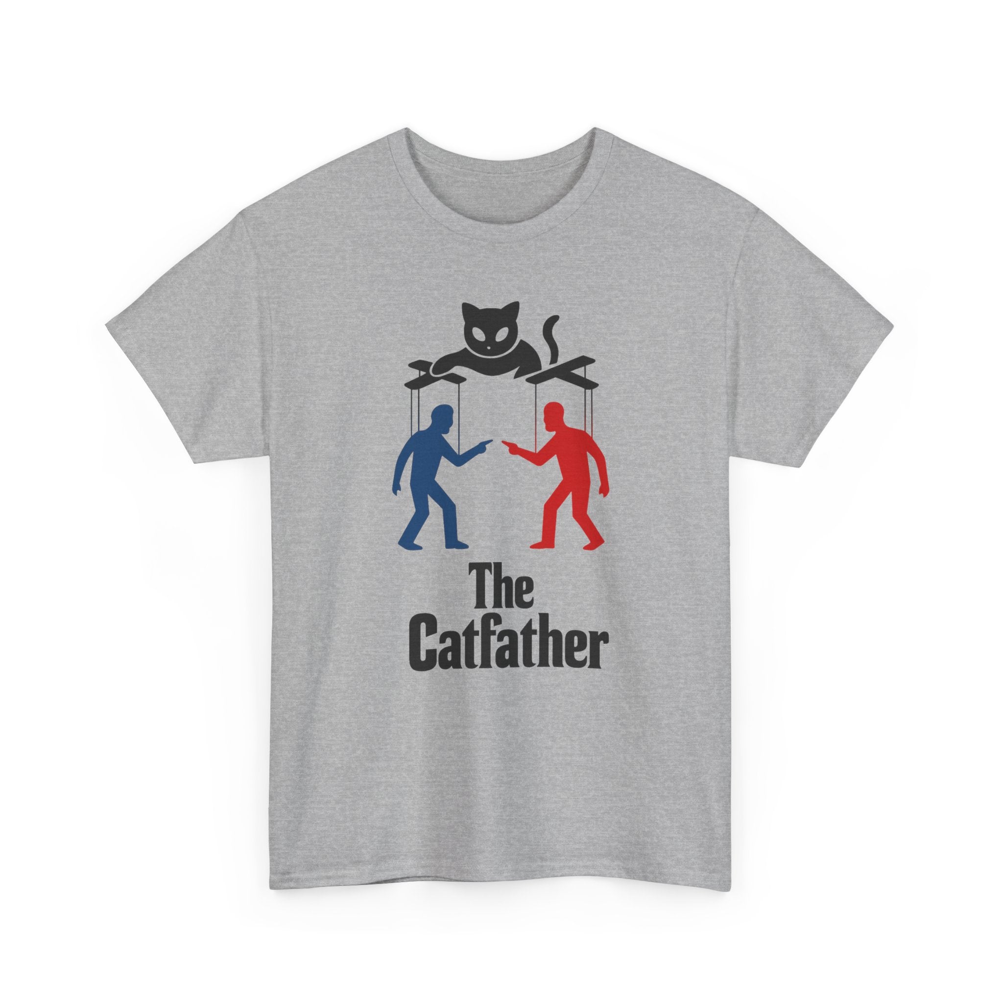 The Catfather Unisex Heavy Cotton T-shirt| Funny Cat T-Shirt | Gift for Cat Lovers | Pet Owner Shirt | Casual Everyday Wear | Unique Cat [...]