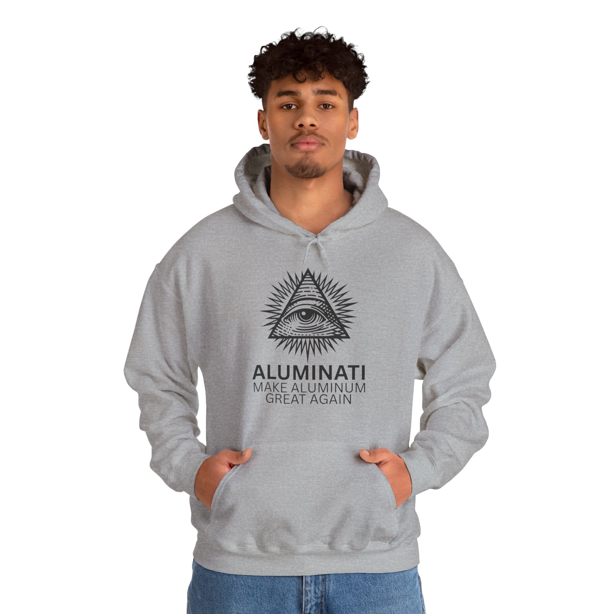 Aluminati Unisex Hoodie - Make Aluminum Great Again