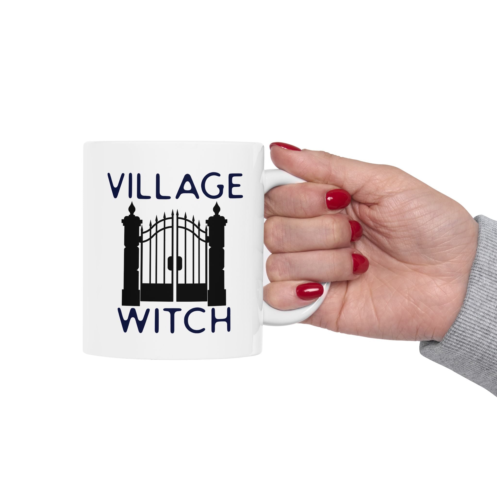 Village Watch Ceramic Mug - Perfect Gift for Tea Lovers, Coffee Enthusiasts, Home Decor, Personalized Drinkware