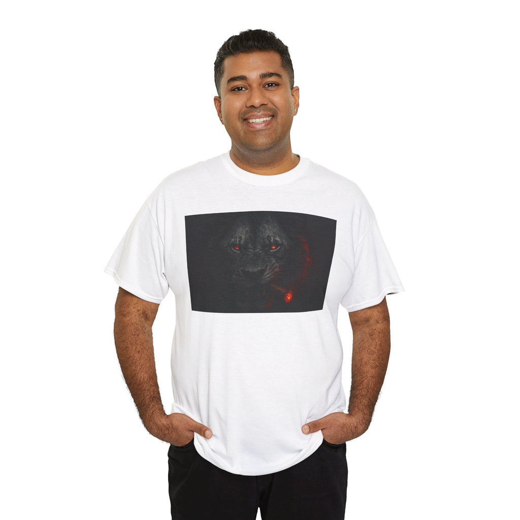 King Mode Engaged - Unisex Heavy Cotton T-shirt, Casual Shirt, Gift for Animal Lovers, Perfect for bosses, Unique Graphic Tee