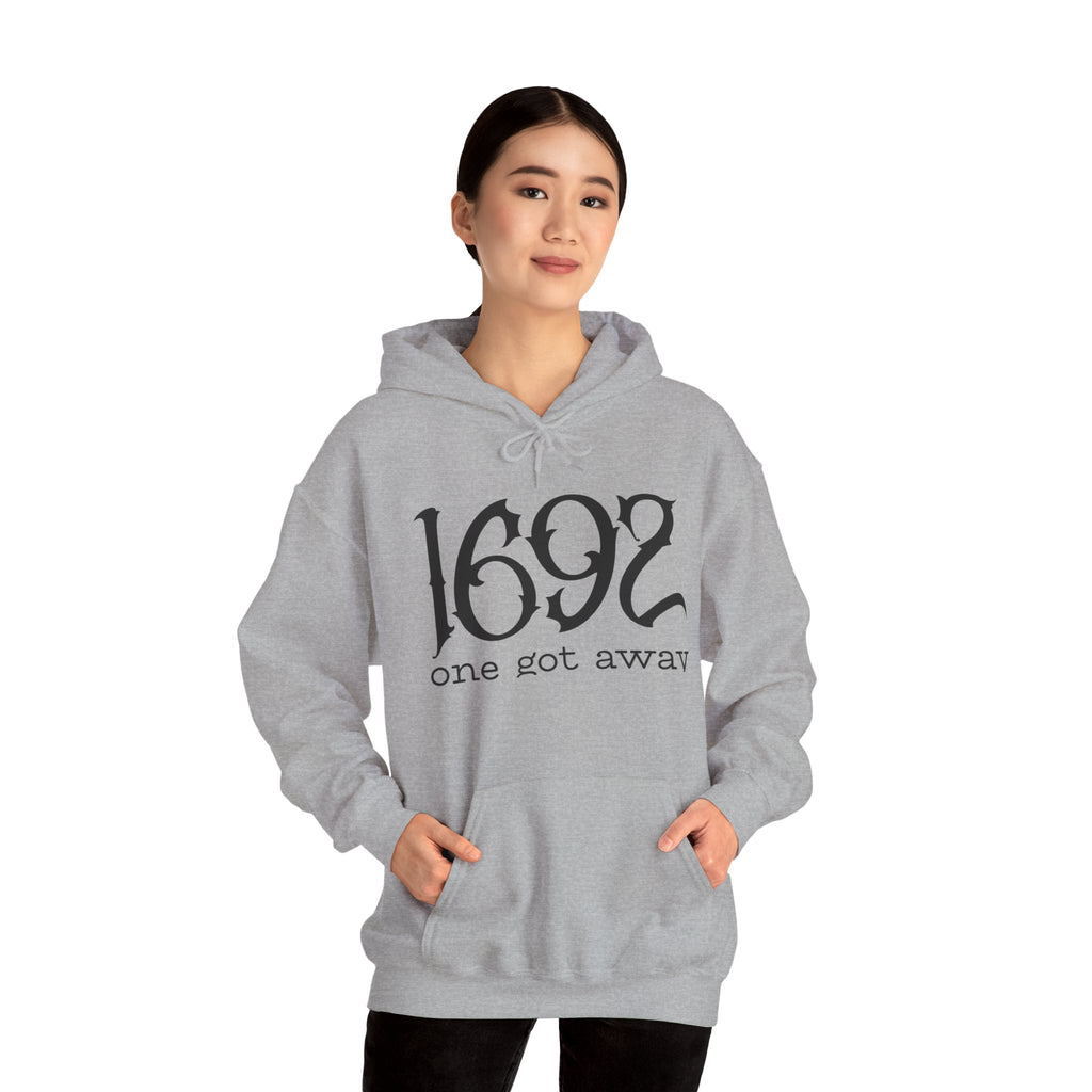 Witch Trials '1692 One Got Away' Design – Cozy Layer for Casual Outings, Gifts, Fall Fashion, Halloween