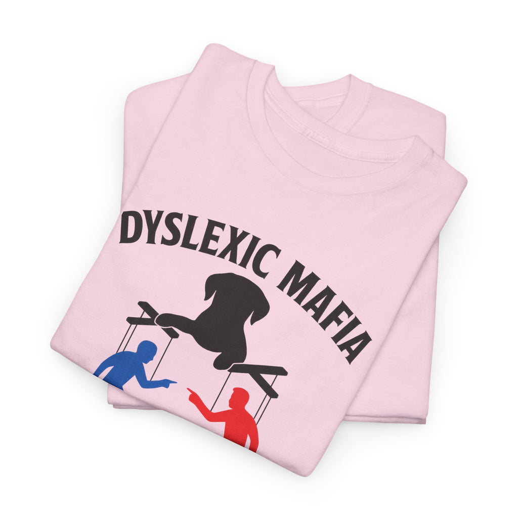 Funny Mafia Dogfather T-shirt- Unisex Heavy Cotton T-Shirt, Funny Graphic Tee, Gift for Dog Lovers, Casual Wear, Statement Shirt