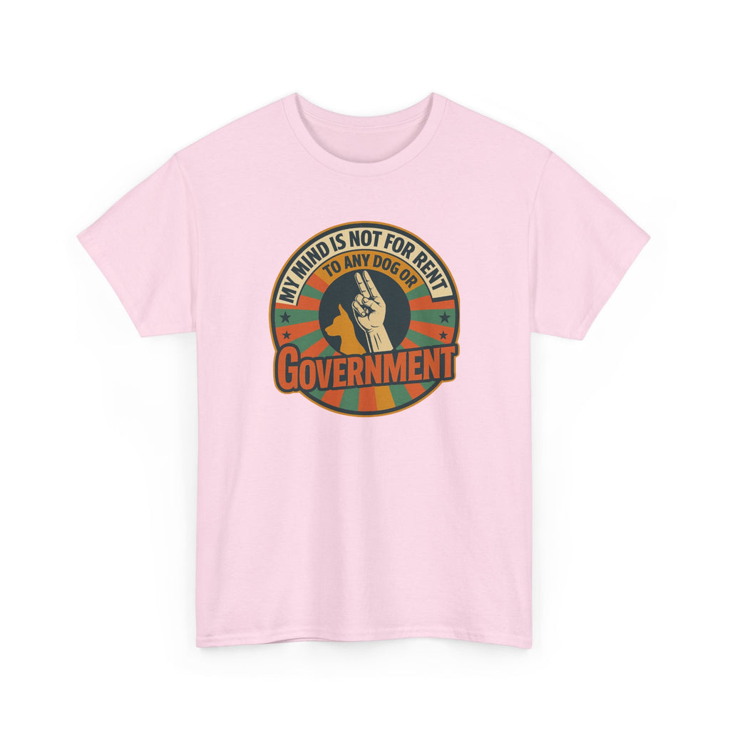 'My Mind is Not for Rent' Graphic T-Shirt, Political T-Shirt, Funny Gift, Protest Wear, Casual Apparel