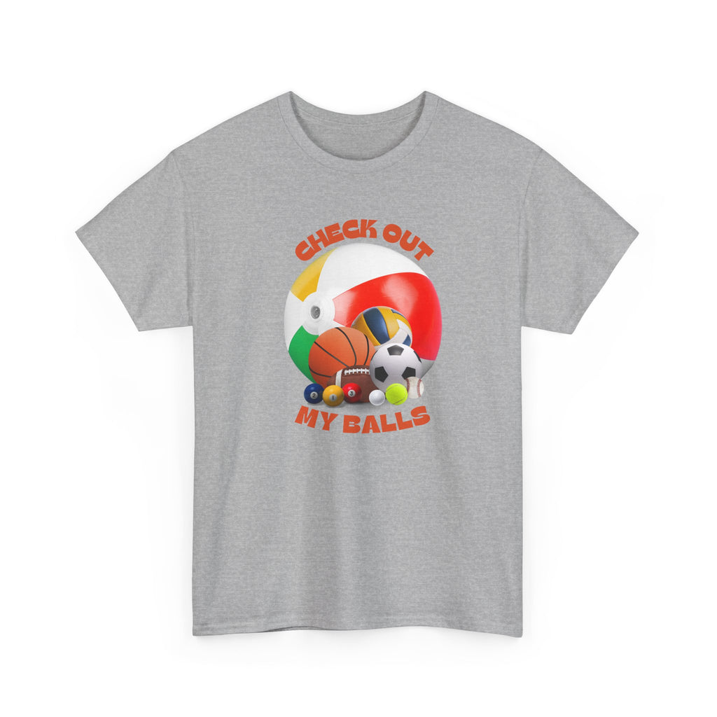 Sports Check Out My Balls T-shirt