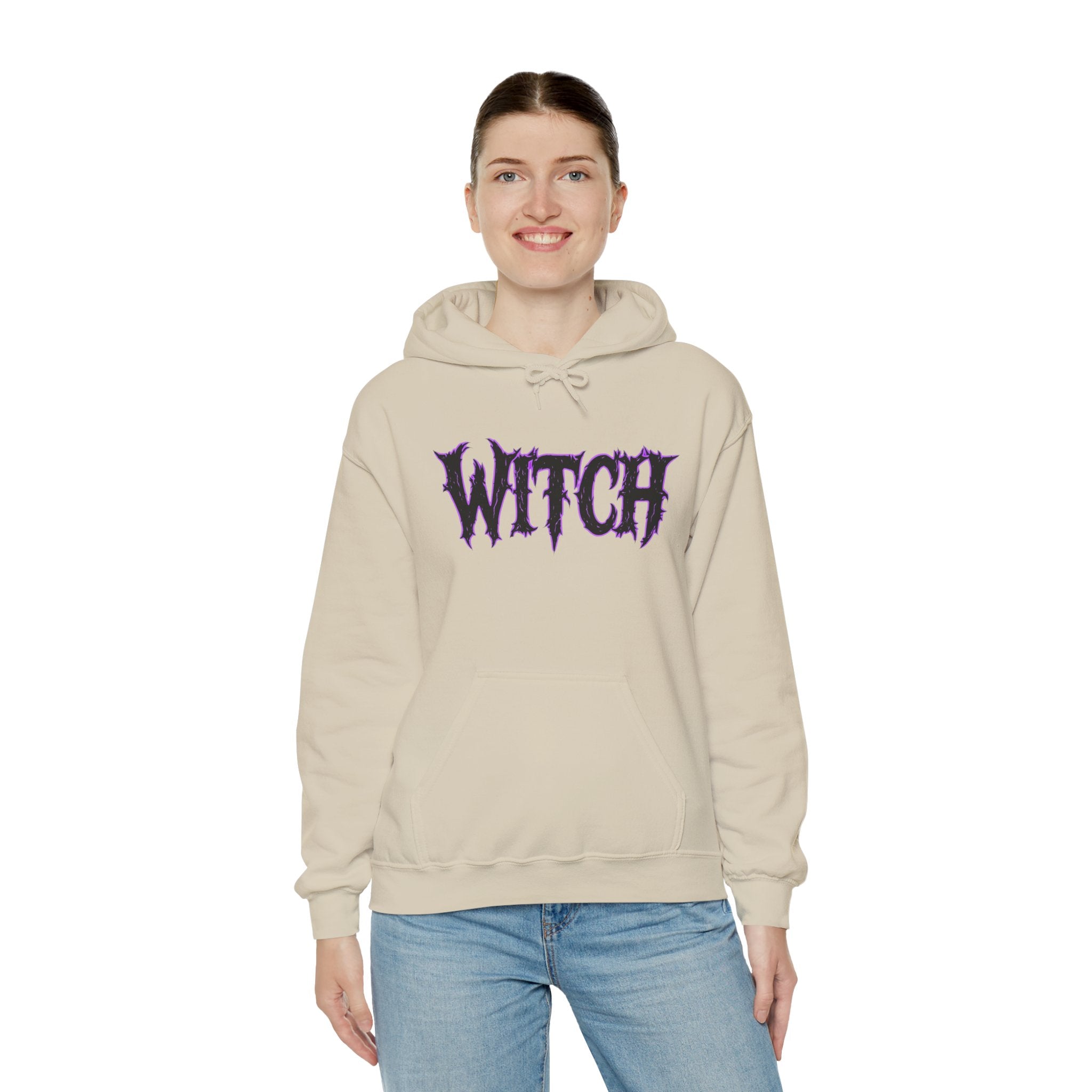 Witchy Vibes Hoodie - Cozy Sweatshirt for Halloween, Witch Lovers, Festivals, Everyday Wear, Occasions, Gift Ideas