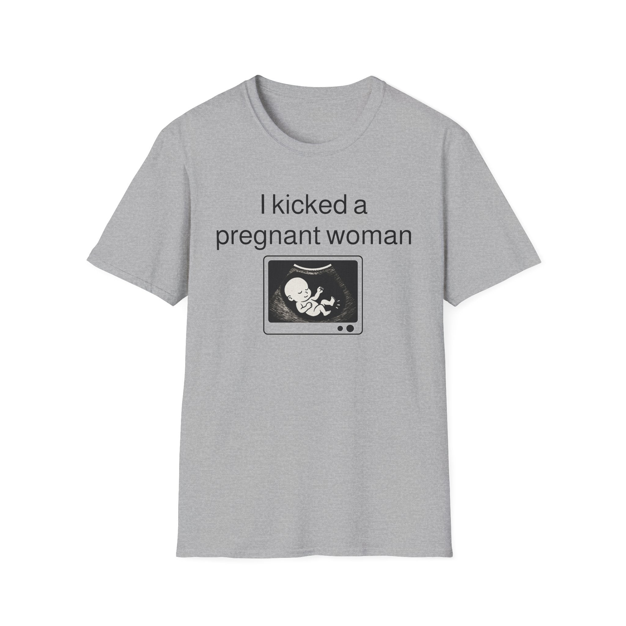 Funny Pregnancy Announcement T-Shirt, Unisex Softstyle Tee for Baby Shower, Gift for Expecting Parents, Humor Shirt, Casual Wear, [...]
