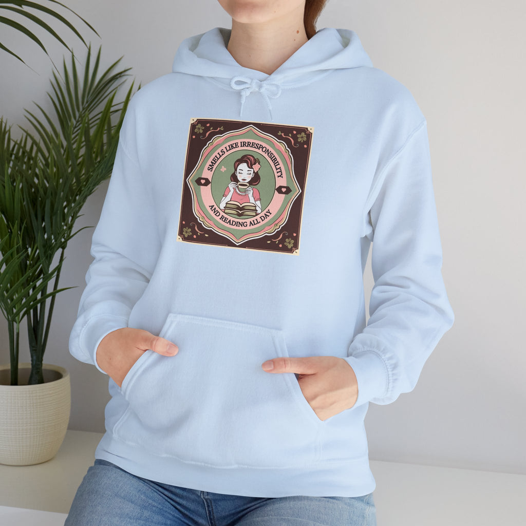 Cozy Unisex Hooded Sweatshirt with Cute Vintage Design - Perfect for Gift Giving, Casual Wear, Fall & Winter Comfort