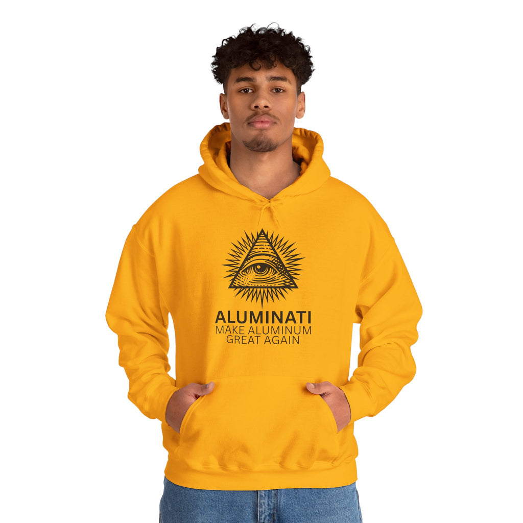 Aluminati Unisex Hoodie - Make Aluminum Great Again