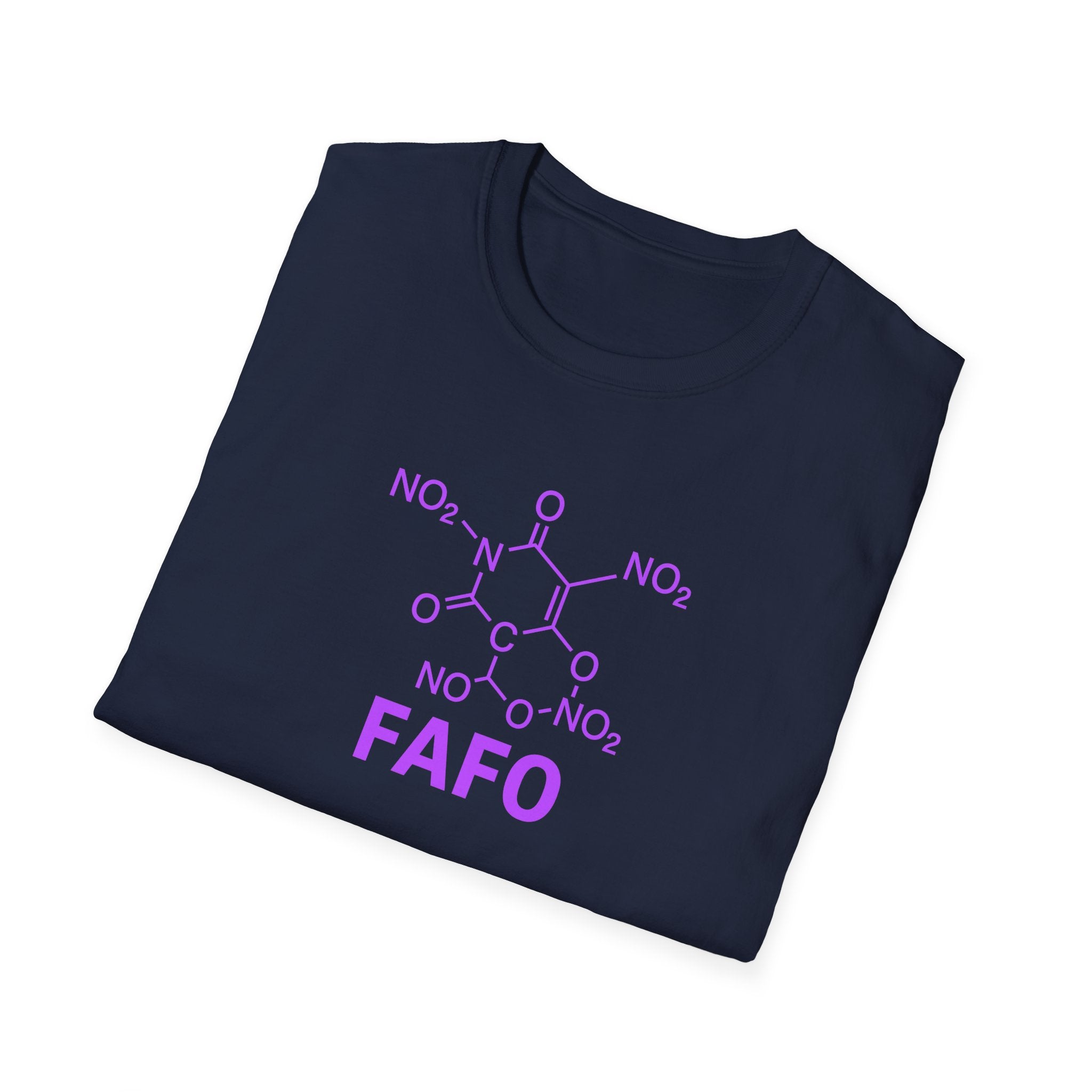 Funny Science Compound Unisex Softstyle T-Shirt, Funny Graphic Tee, Unique Gift, Casual Wear, Street Style Clothing, Birthday Present
