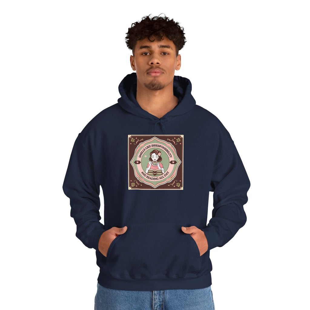 Cozy Unisex Hooded Sweatshirt with Cute Vintage Design - Perfect for Gift Giving, Casual Wear, Fall & Winter Comfort
