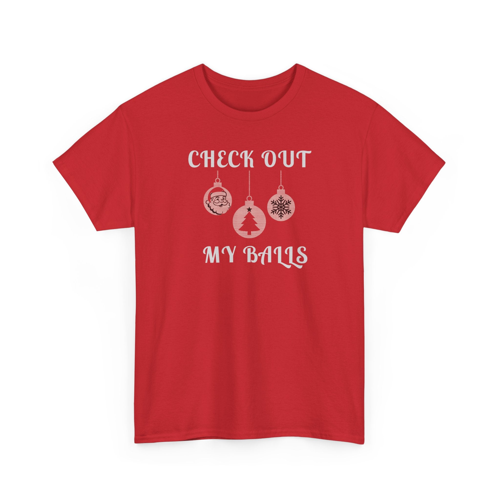 Funny Christmas Tee, Holiday Humor T-Shirt, Unisex Cotton T-Shirt, Gift for Him, Quirky Christmas Apparel