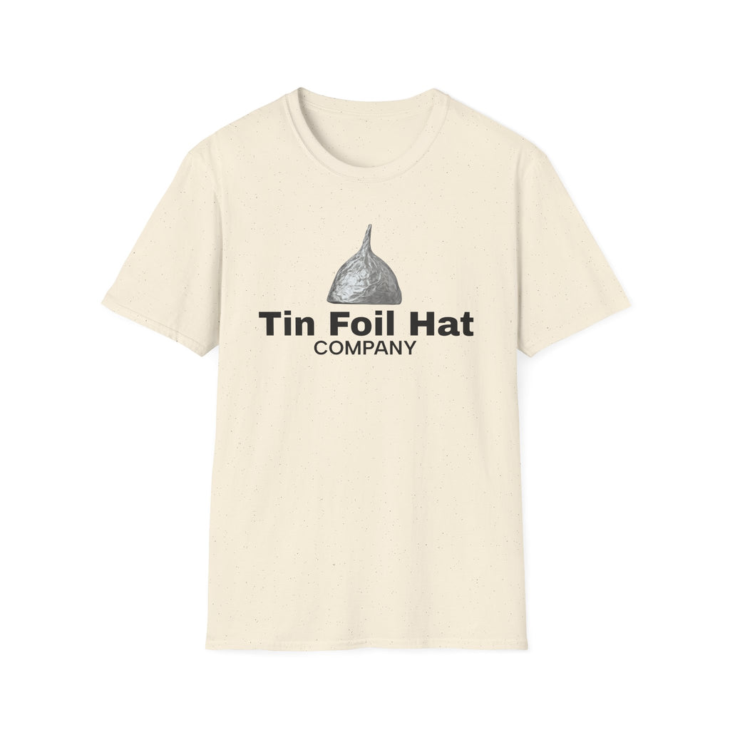 Funny Tin Foil Hat Unisex T-Shirt | Comfortable Tee for Conspiracy Lovers, Unique Gift for Friends & Family, Casual Wear, Humor Apparel