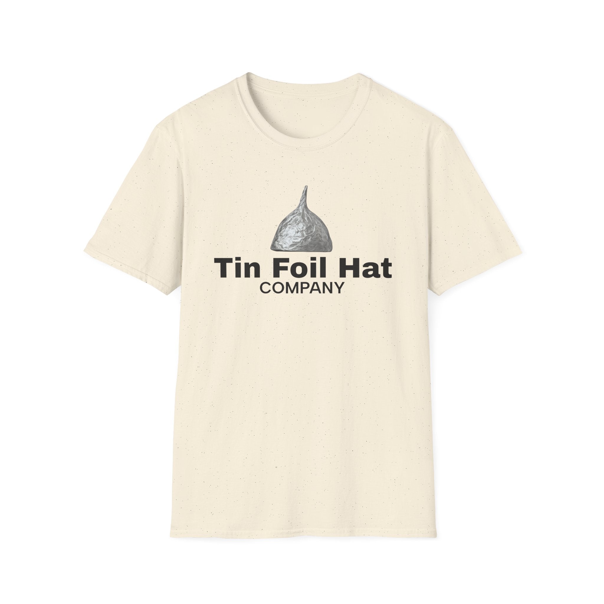 Funny Tin Foil Hat Unisex T-Shirt | Comfortable Tee for Conspiracy Lovers, Unique Gift for Friends & Family, Casual Wear, Humor Apparel