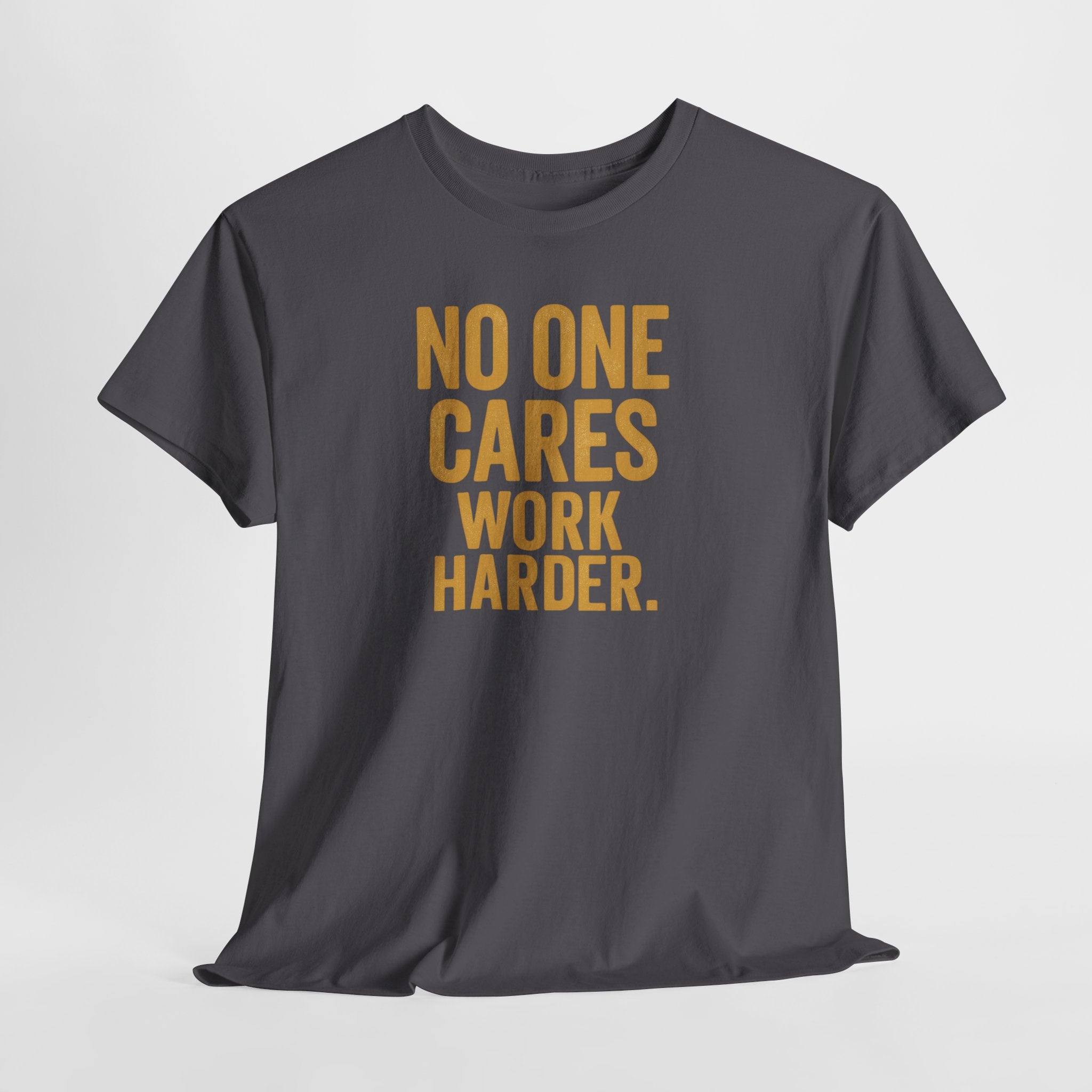 Motivational Unisex Heavy Cotton Tee - Perfect for Gym, Workouts, Fitness, Casual Wear, Gift for Friends