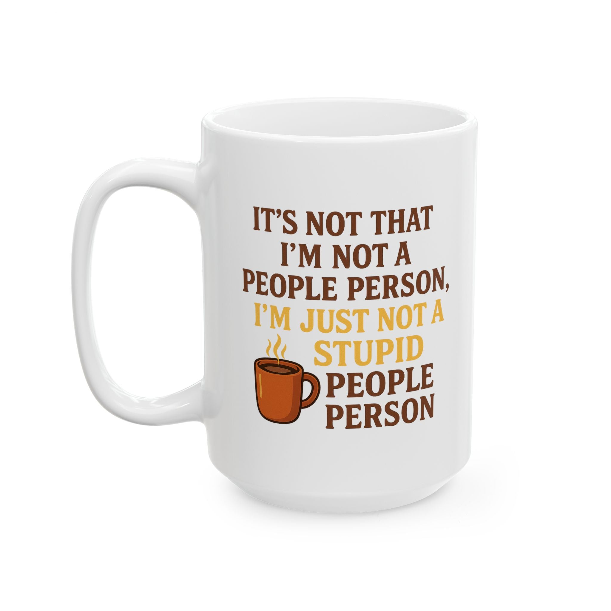 Quirky Coffee Mug, Funny Gift for Coffee Lovers, Ideal for Birthdays, Holidays, or Just Because, Perfect for Home or Office