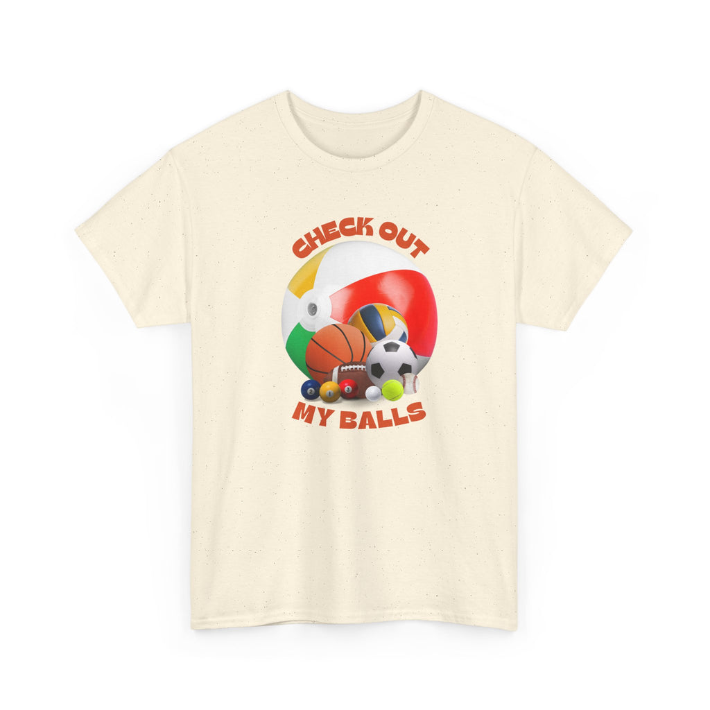 Sports Check Out My Balls T-shirt