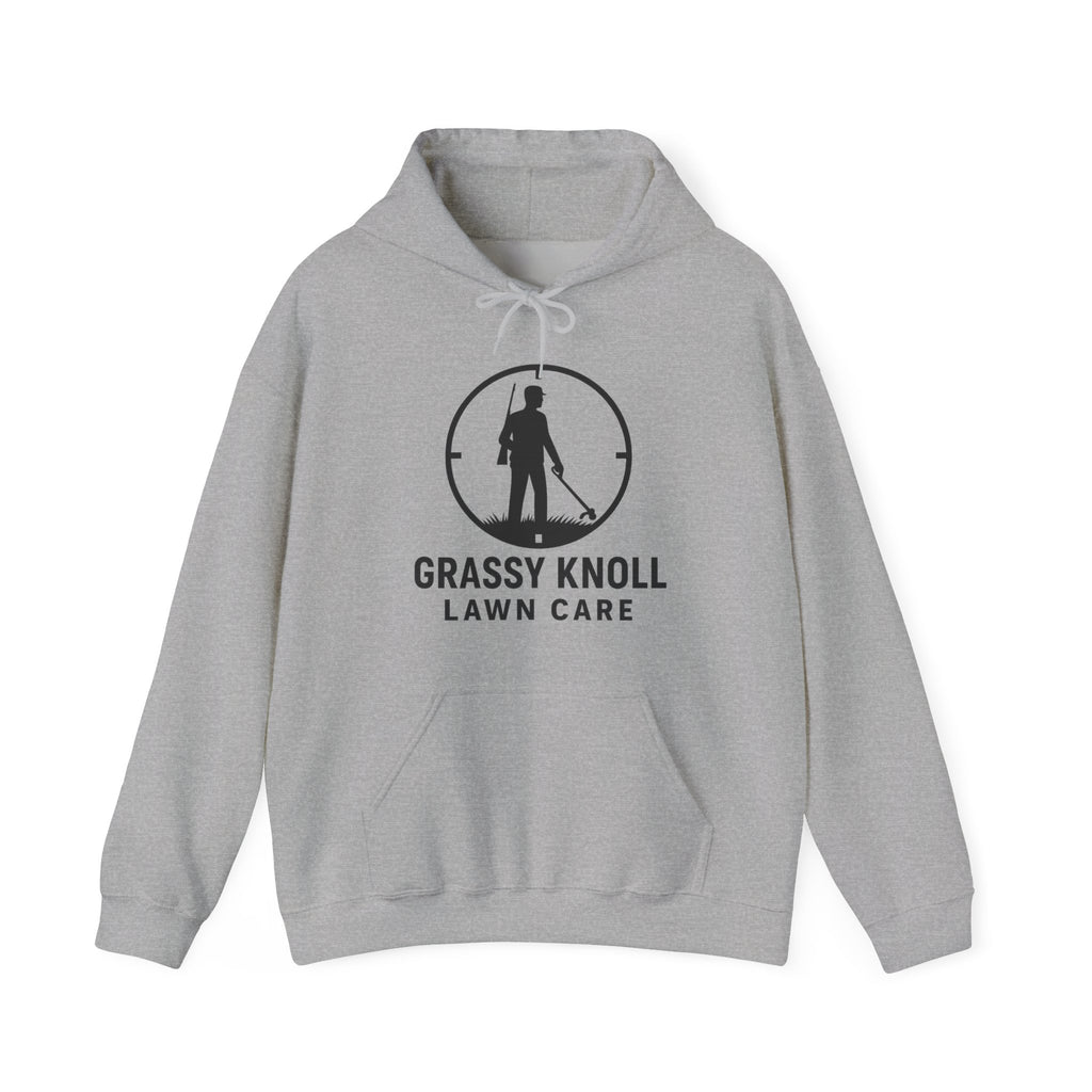 Grassy Knoll Lawn Care Hoodie – Logo Workwear Hooded Sweatshirt