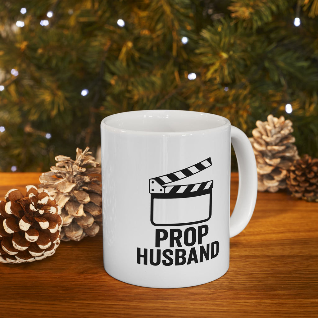 Funny PROP HUSBAND Ceramic Mug - Perfect Gift for Him, Coffee Cup, Humorous Present, Personalized Mug, Relationship Gift