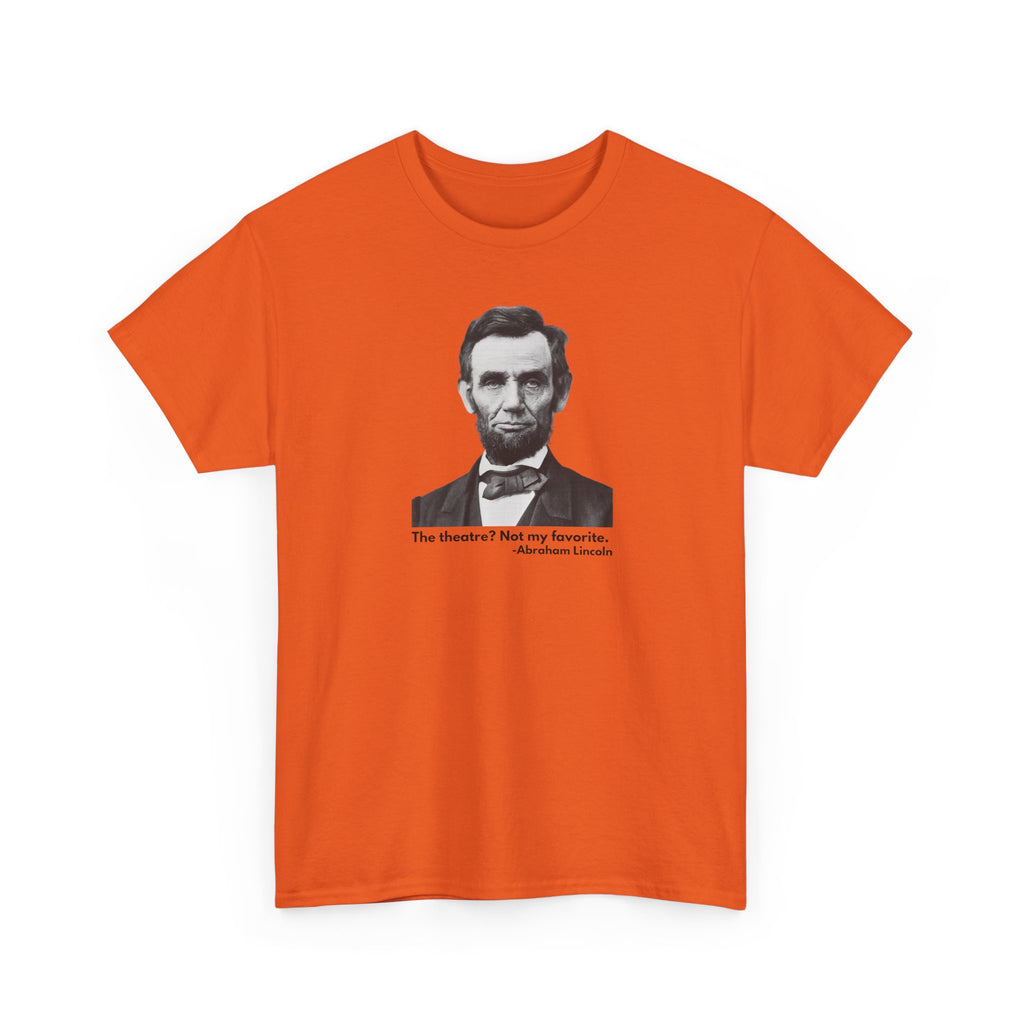 Abraham Lincoln Quote T-shirt, Unisex Heavy Cotton T-Shirt, Inspirational Gift, History Lover Apparel, Political Humor Shirt, Historical