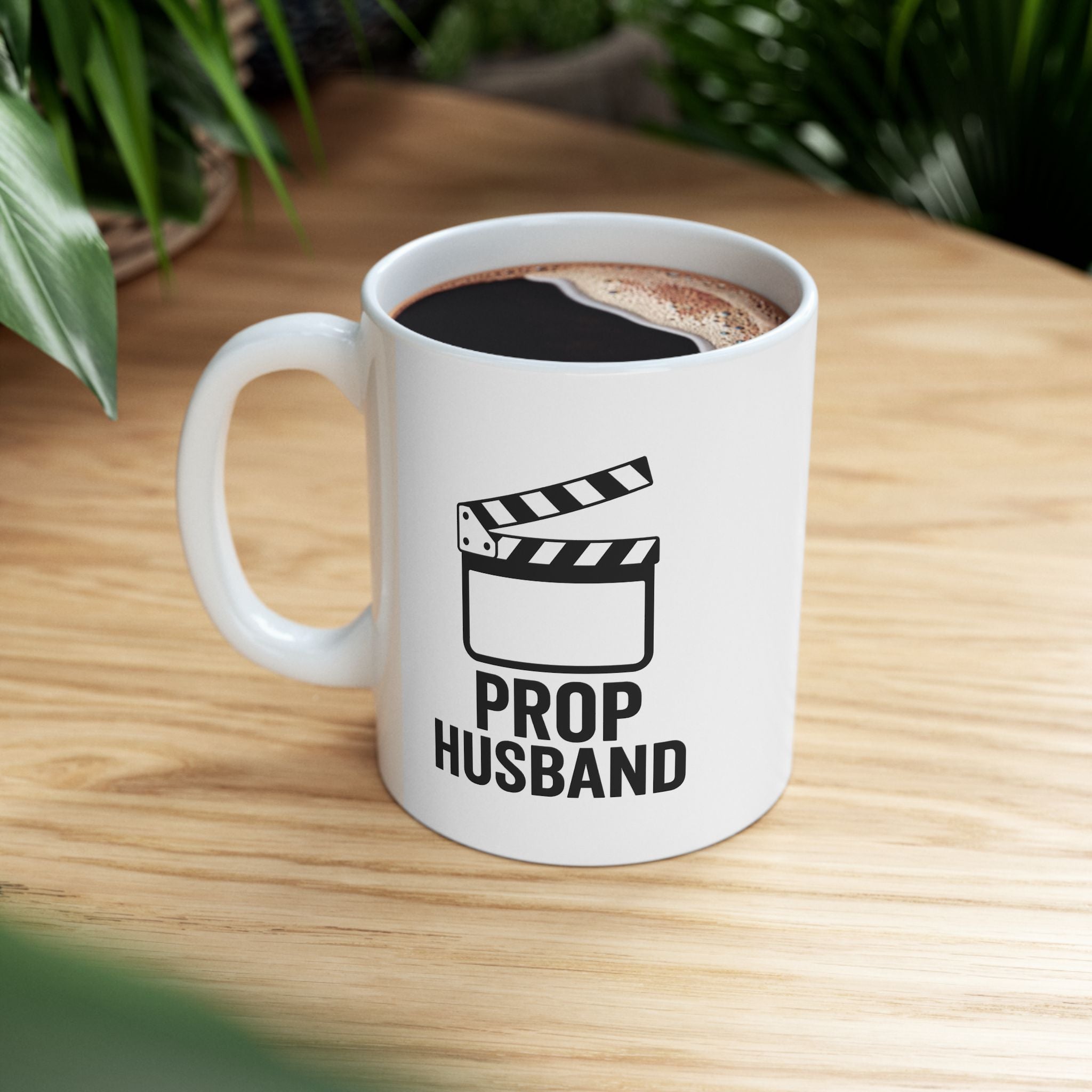 Funny PROP HUSBAND Ceramic Mug - Perfect Gift for Him, Coffee Cup, Humorous Present, Personalized Mug, Relationship Gift
