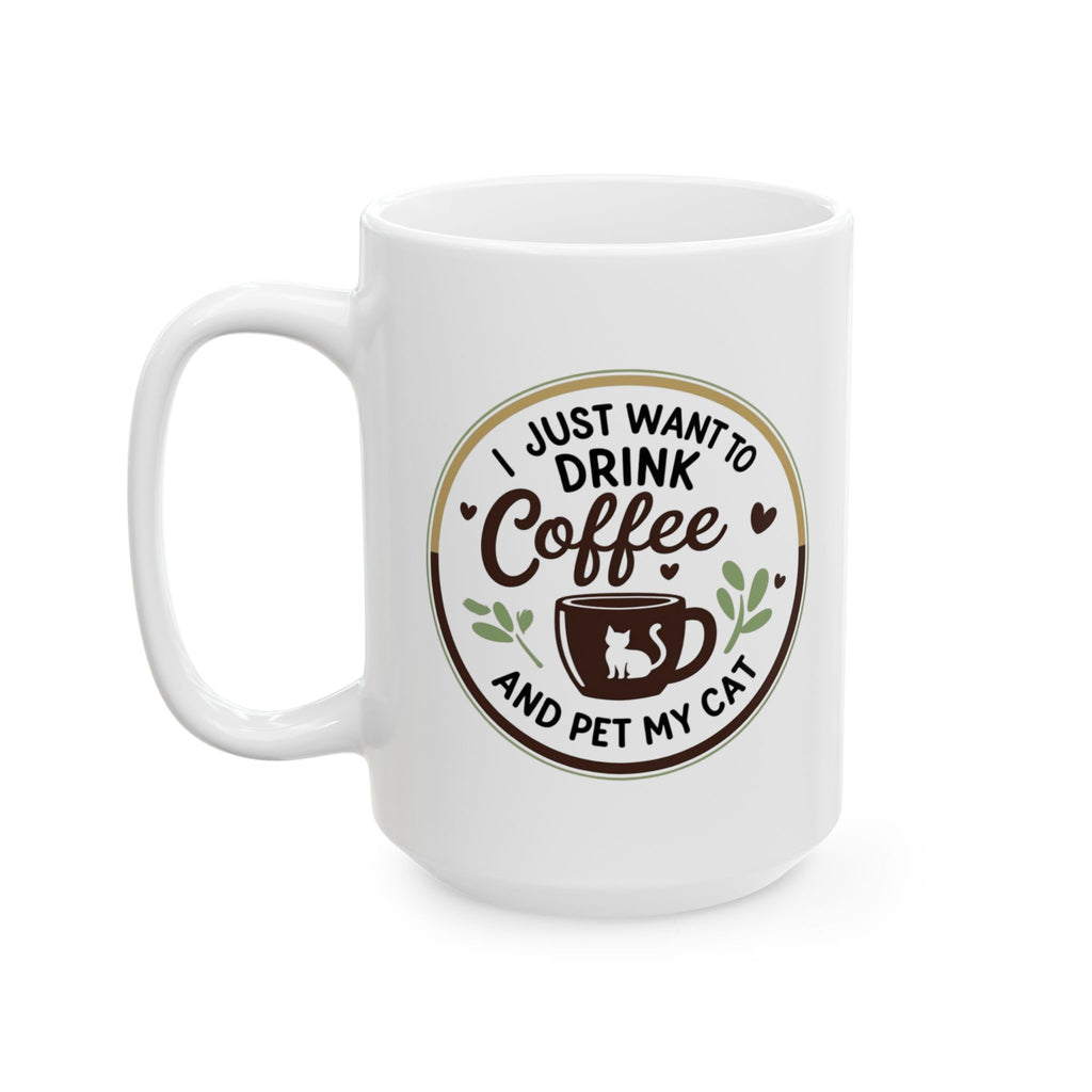 Whimsical Ceramic Mug with Heartfelt Message - Perfect Gift for Friends, Family, Birthdays, Coffee Lovers, Home Decor, Tea Time