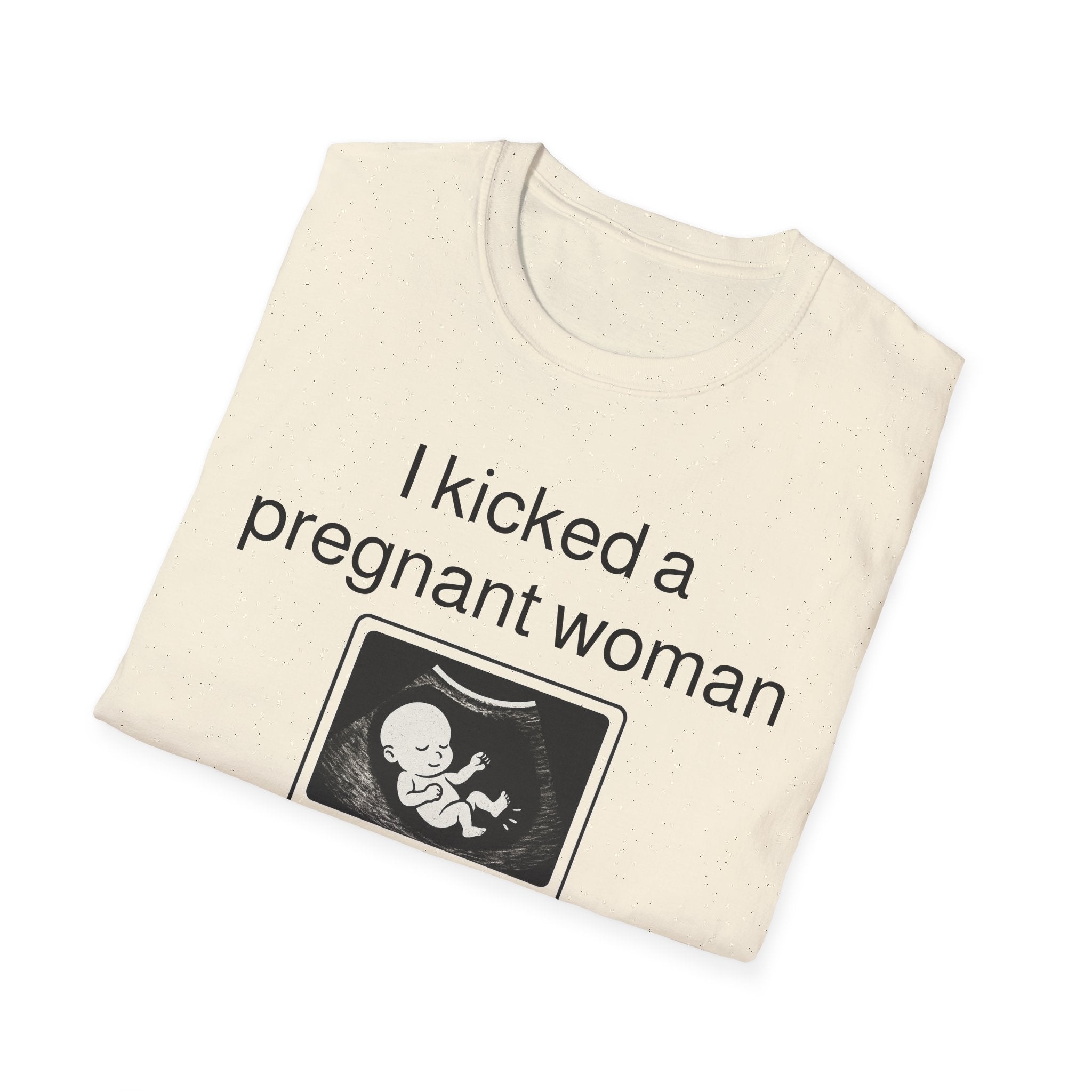 Funny Pregnancy Announcement T-Shirt, Unisex Softstyle Tee for Baby Shower, Gift for Expecting Parents, Humor Shirt, Casual Wear, [...]