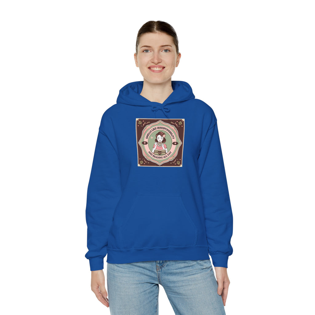 Cozy Unisex Hooded Sweatshirt with Cute Vintage Design - Perfect for Gift Giving, Casual Wear, Fall & Winter Comfort