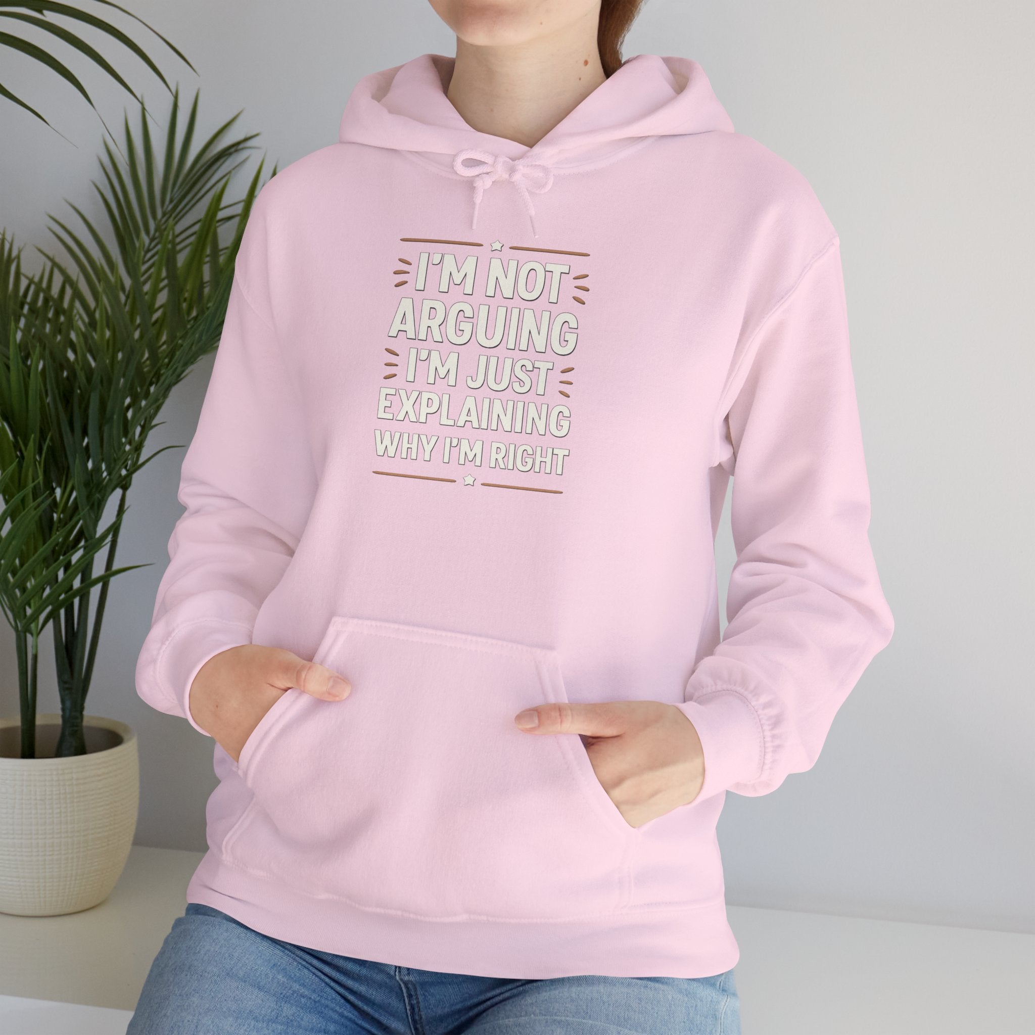 Who IS Right? Humorous Unisex Hooded Sweatshirt - Perfect for Friends, Family Gifts, Casual Wear, Comedy Lovers, Cozy Outfits