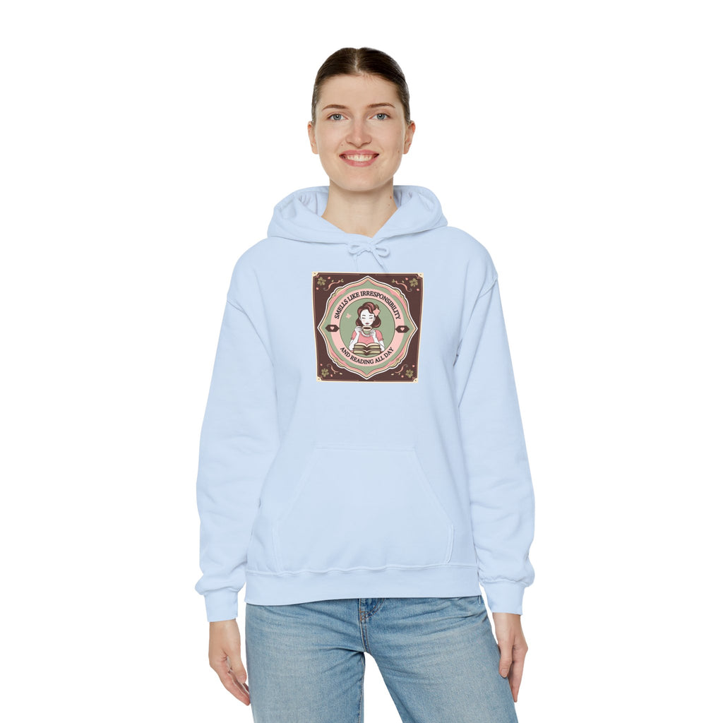 Cozy Unisex Hooded Sweatshirt with Cute Vintage Design - Perfect for Gift Giving, Casual Wear, Fall & Winter Comfort