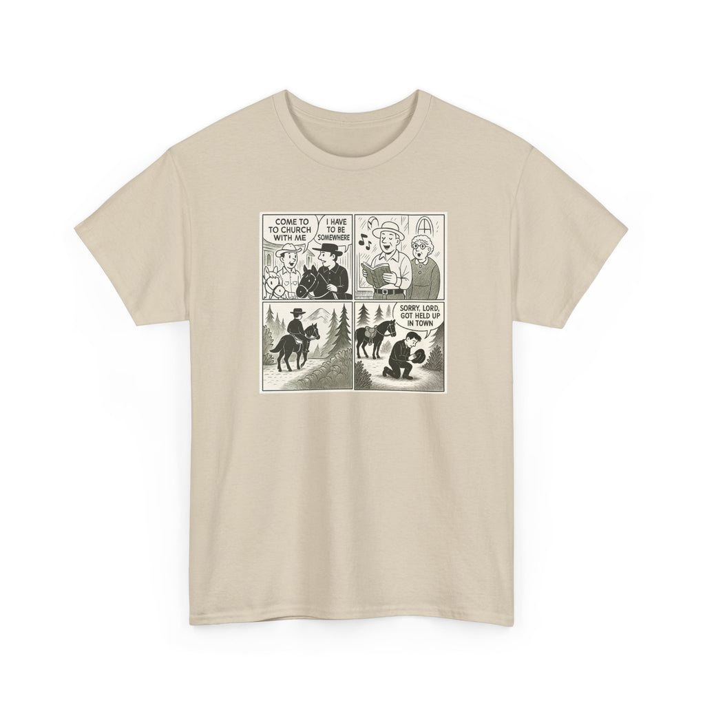 Vintage Comic Graphic Unisex Heavy Cotton Tee, Funny Graphic T-Shirt, Casual Wear, Gift for Her, Gift for Him, Unique Cartoon Shirt