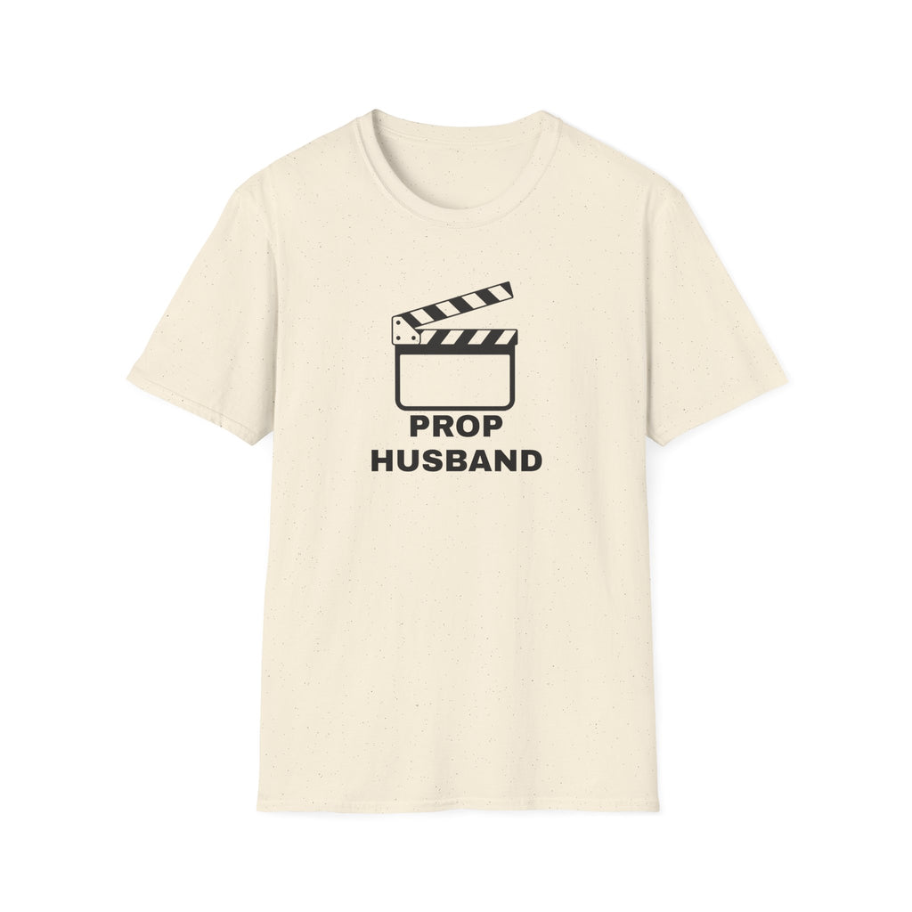 Prop Husband Unisex Softstyle T-Shirt, Movie Lover Gift, Film Set Apparel, Cinema Humor Tee, Casual Wear for Creatives