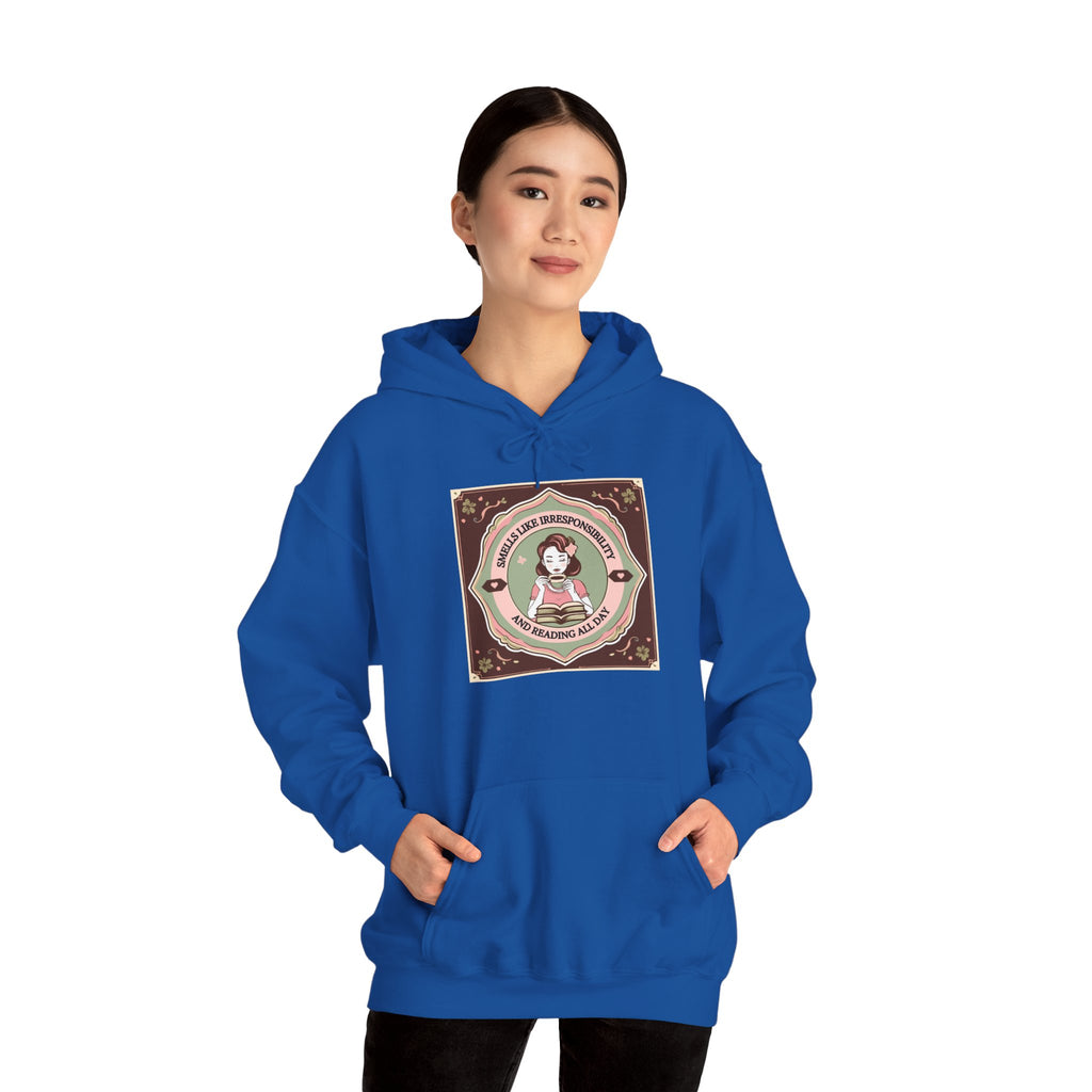 Cozy Unisex Hooded Sweatshirt with Cute Vintage Design - Perfect for Gift Giving, Casual Wear, Fall & Winter Comfort