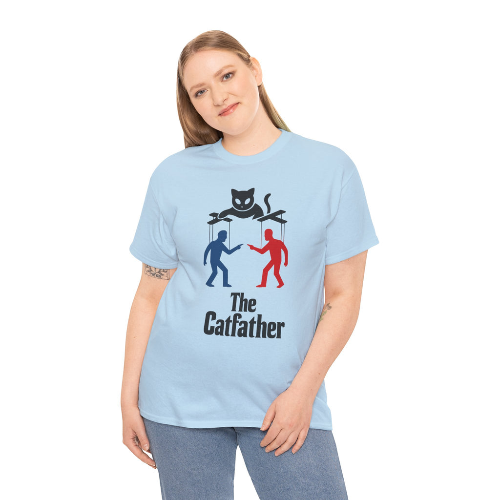 The Catfather Unisex Heavy Cotton T-shirt| Funny Cat T-Shirt | Gift for Cat Lovers | Pet Owner Shirt | Casual Everyday Wear | Unique Cat [...]