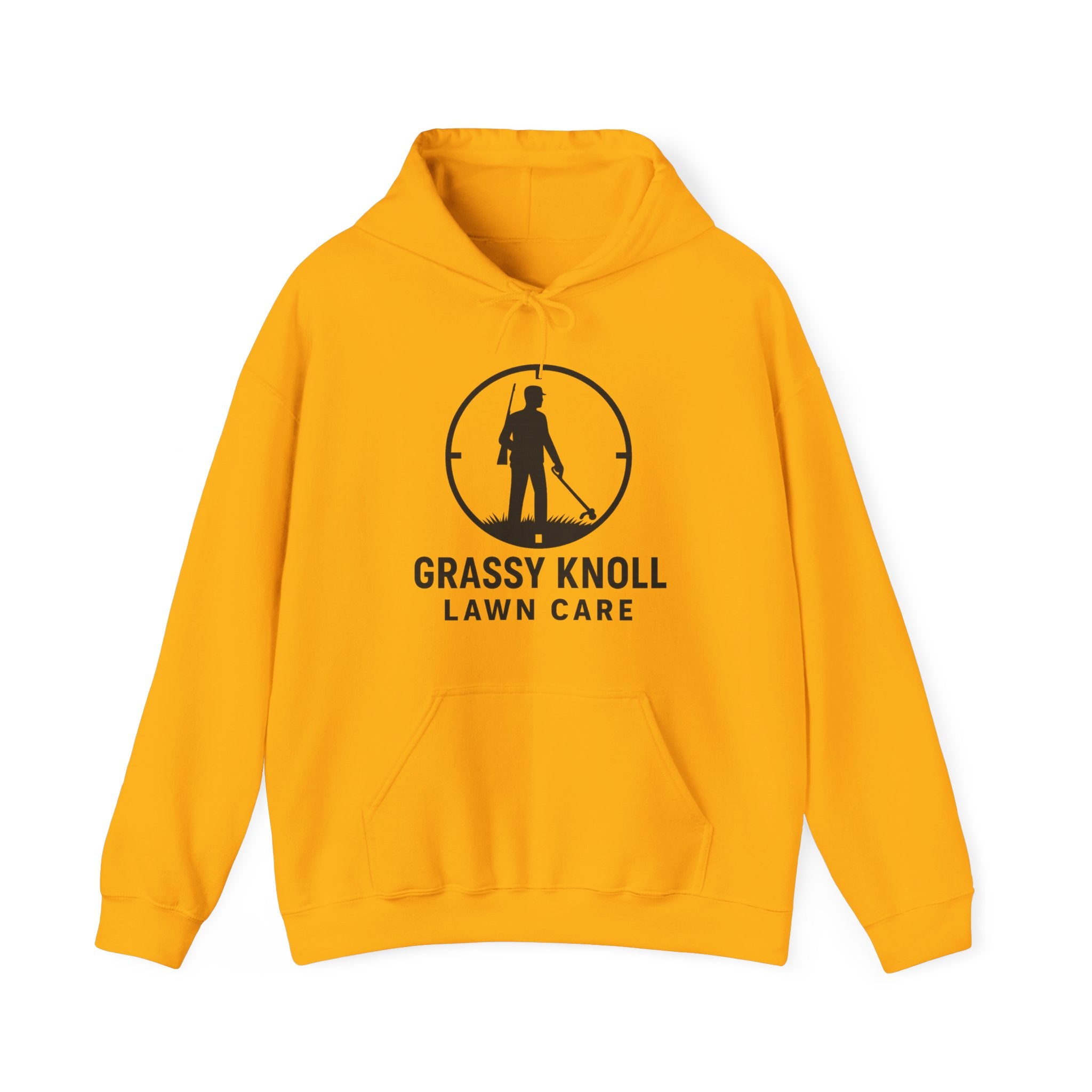 Grassy Knoll Lawn Care Hoodie – Logo Workwear Hooded Sweatshirt