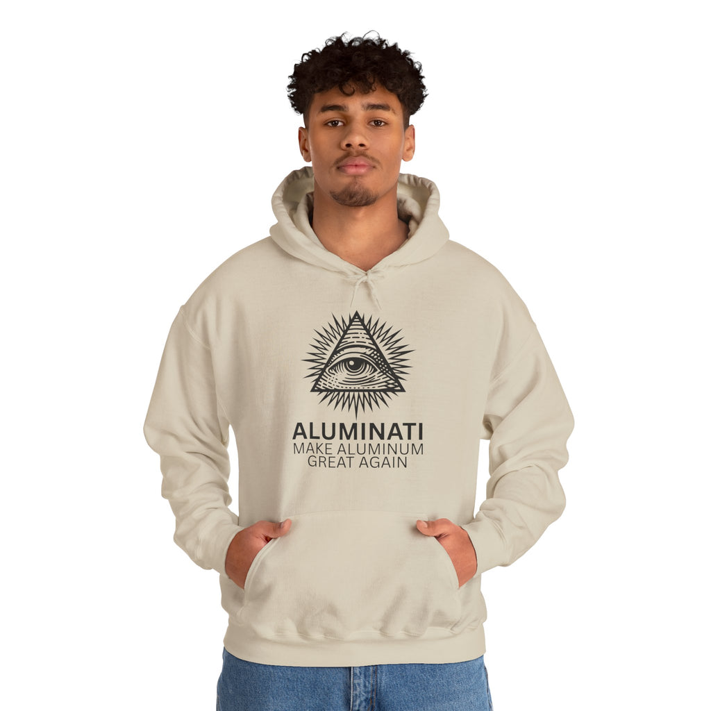 Aluminati Unisex Hoodie - Make Aluminum Great Again