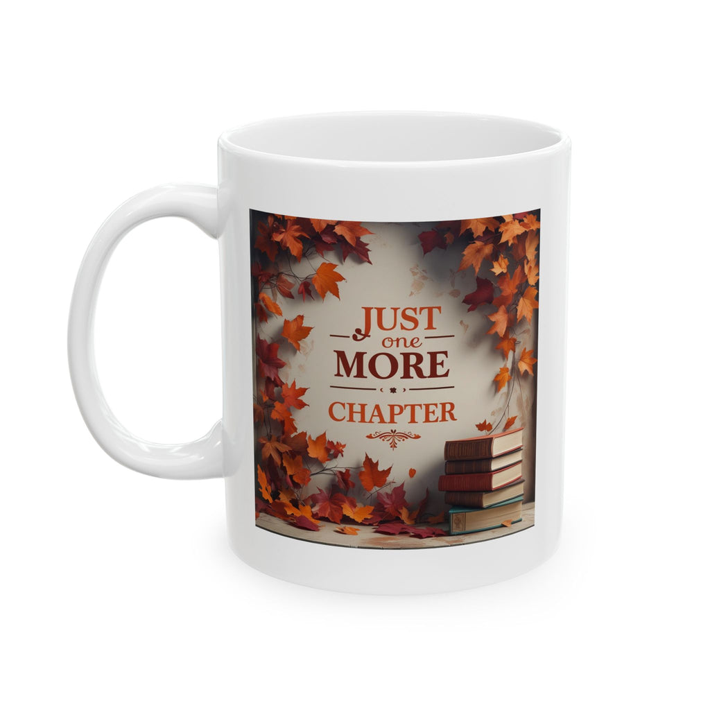 Autumn Leaves Ceramic Mug | Cozy Fall Coffee Cup, Seasonal Gift, Home Decor, Thanksgiving Mug, Hot Drink