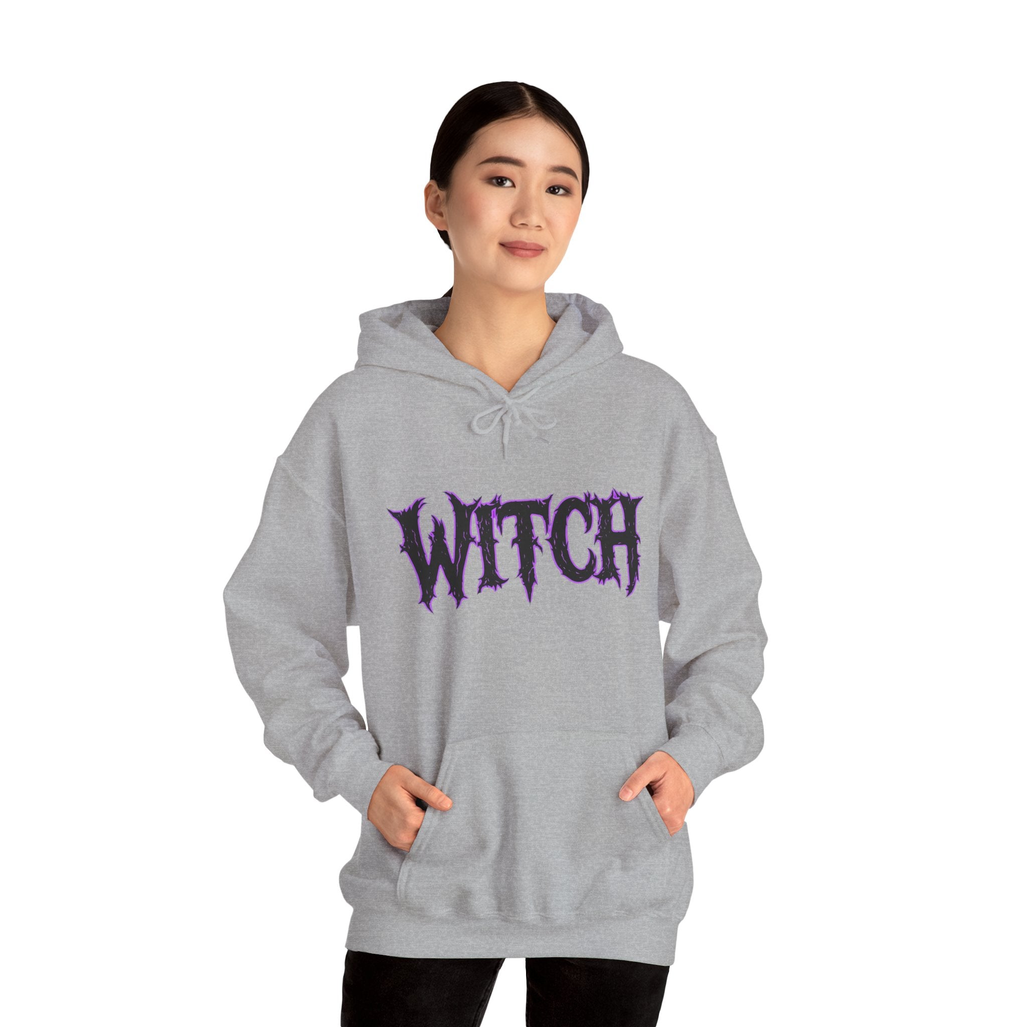 Witchy Vibes Hoodie - Cozy Sweatshirt for Halloween, Witch Lovers, Festivals, Everyday Wear, Occasions, Gift Ideas