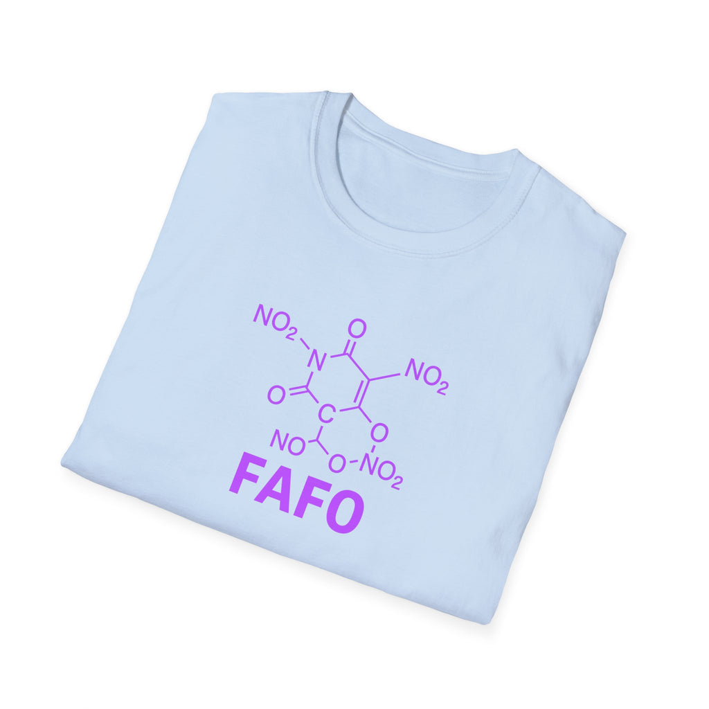 Funny Science Compound Unisex Softstyle T-Shirt, Funny Graphic Tee, Unique Gift, Casual Wear, Street Style Clothing, Birthday Present