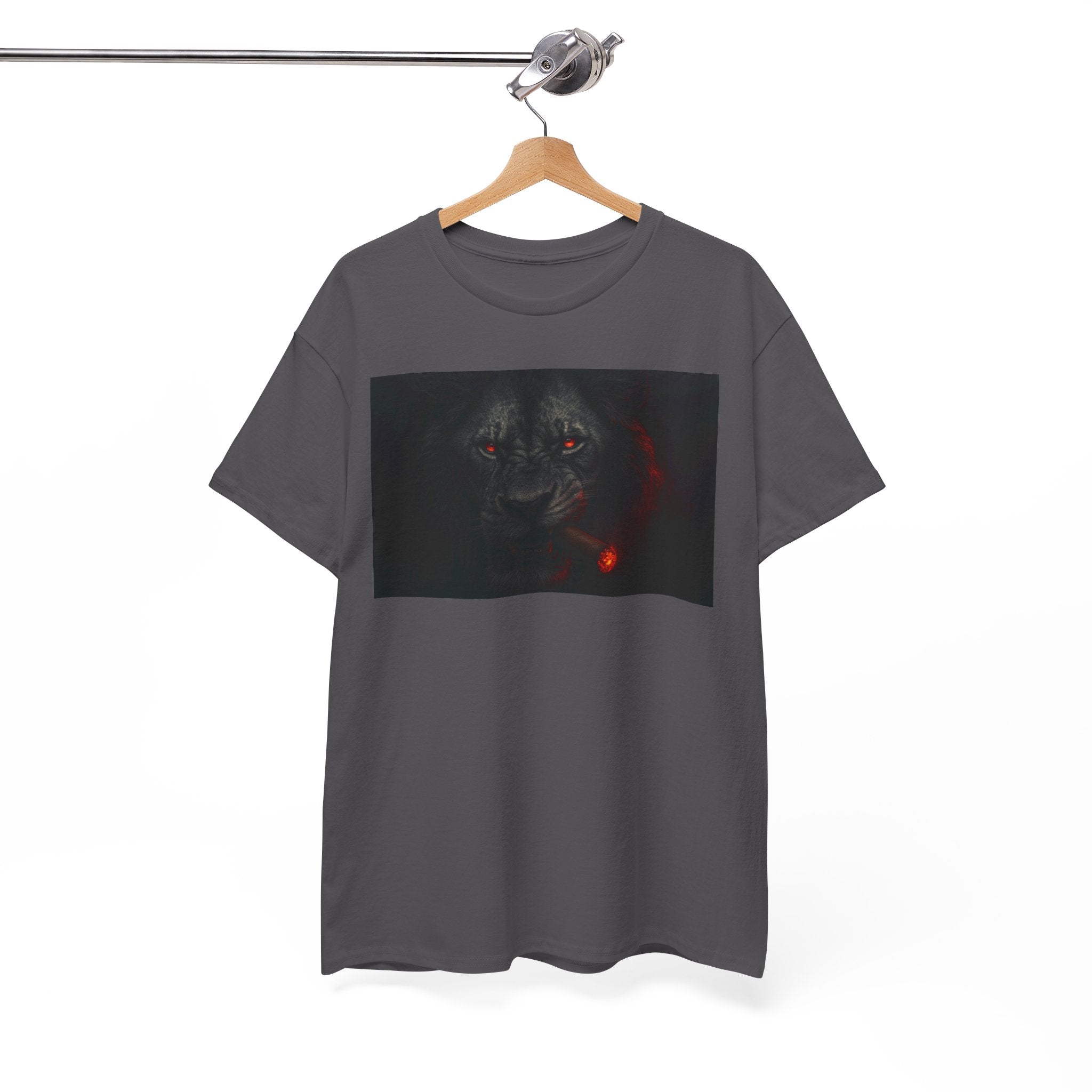 King Mode Engaged - Unisex Heavy Cotton T-shirt, Casual Shirt, Gift for Animal Lovers, Perfect for bosses, Unique Graphic Tee