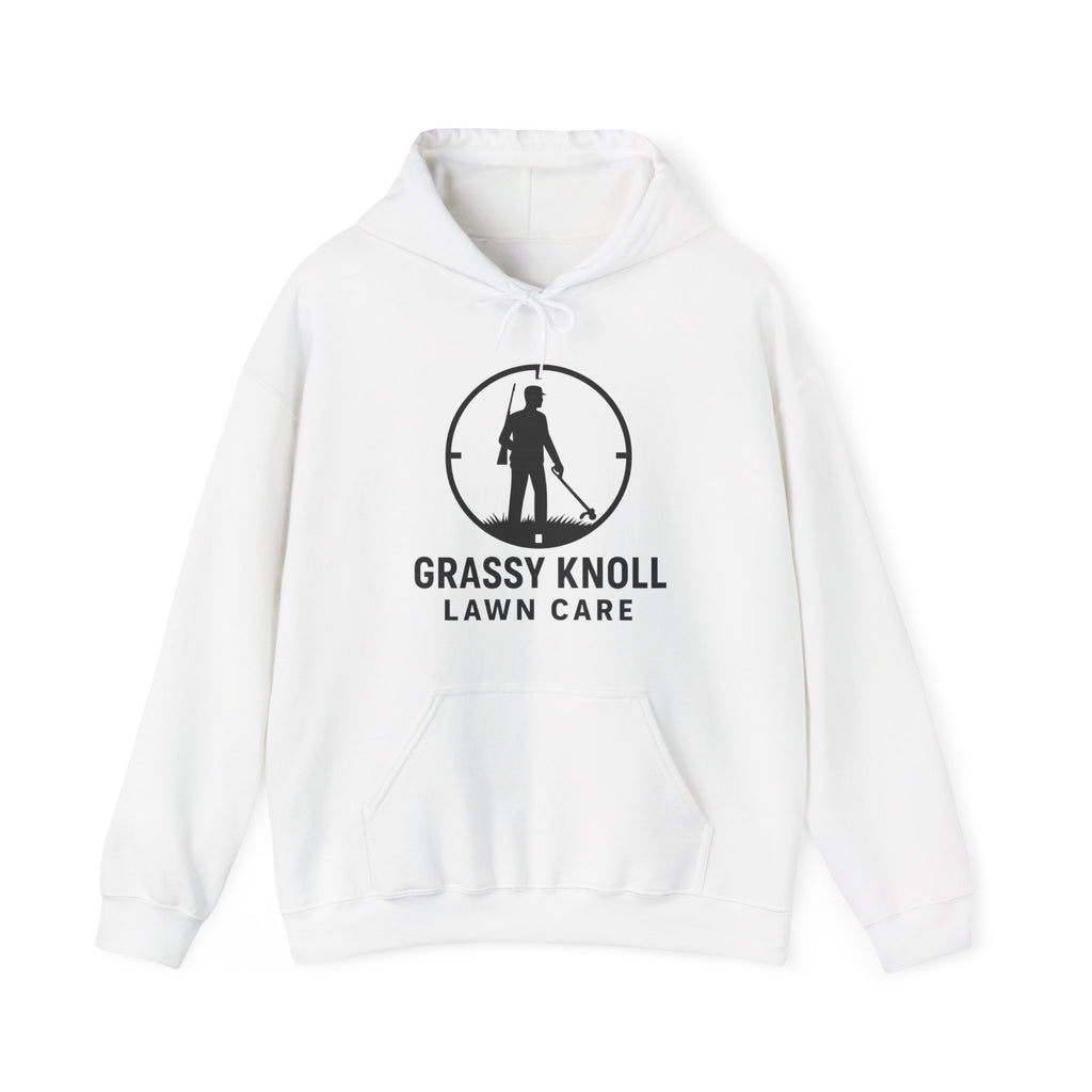 Grassy Knoll Lawn Care Hoodie – Logo Workwear Hooded Sweatshirt