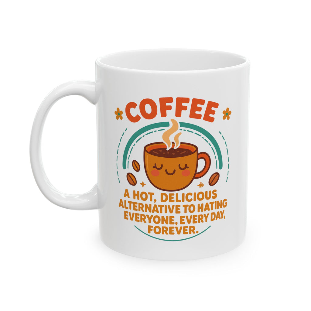 Coffee Mug  - Real Life - Gift for Friends or Family, Home & Office Decor, Tea Lover's Delight, Funny Coffee Mug
