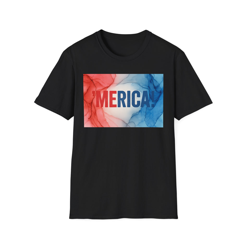 Patriotic Unisex T-Shirt with Colorful Smoke Design, American Spirit Shirt, 4th of July Tee, Casual Summer Top, Gift for Patriotic Holidays