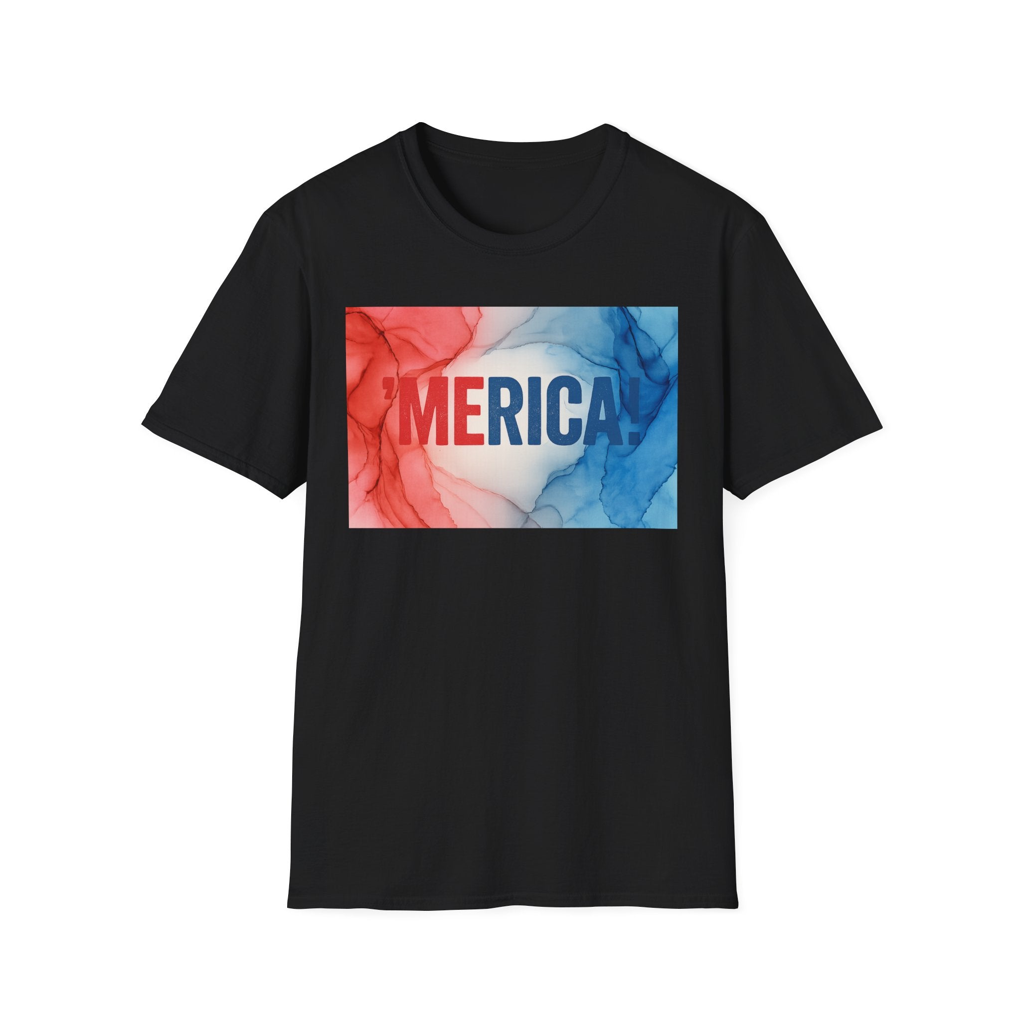 Patriotic Unisex T-Shirt with Colorful Smoke Design, American Spirit Shirt, 4th of July Tee, Casual Summer Top, Gift for Patriotic Holidays