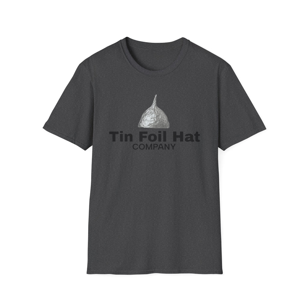Funny Tin Foil Hat Unisex T-Shirt | Comfortable Tee for Conspiracy Lovers, Unique Gift for Friends & Family, Casual Wear, Humor Apparel