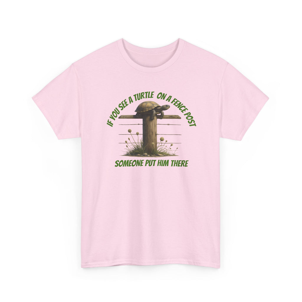 Whimsical Turtle Tee - Funny Animal T-Shirt, Gift for Nature Lovers, Deep Thoughts, Unique Casual Wear