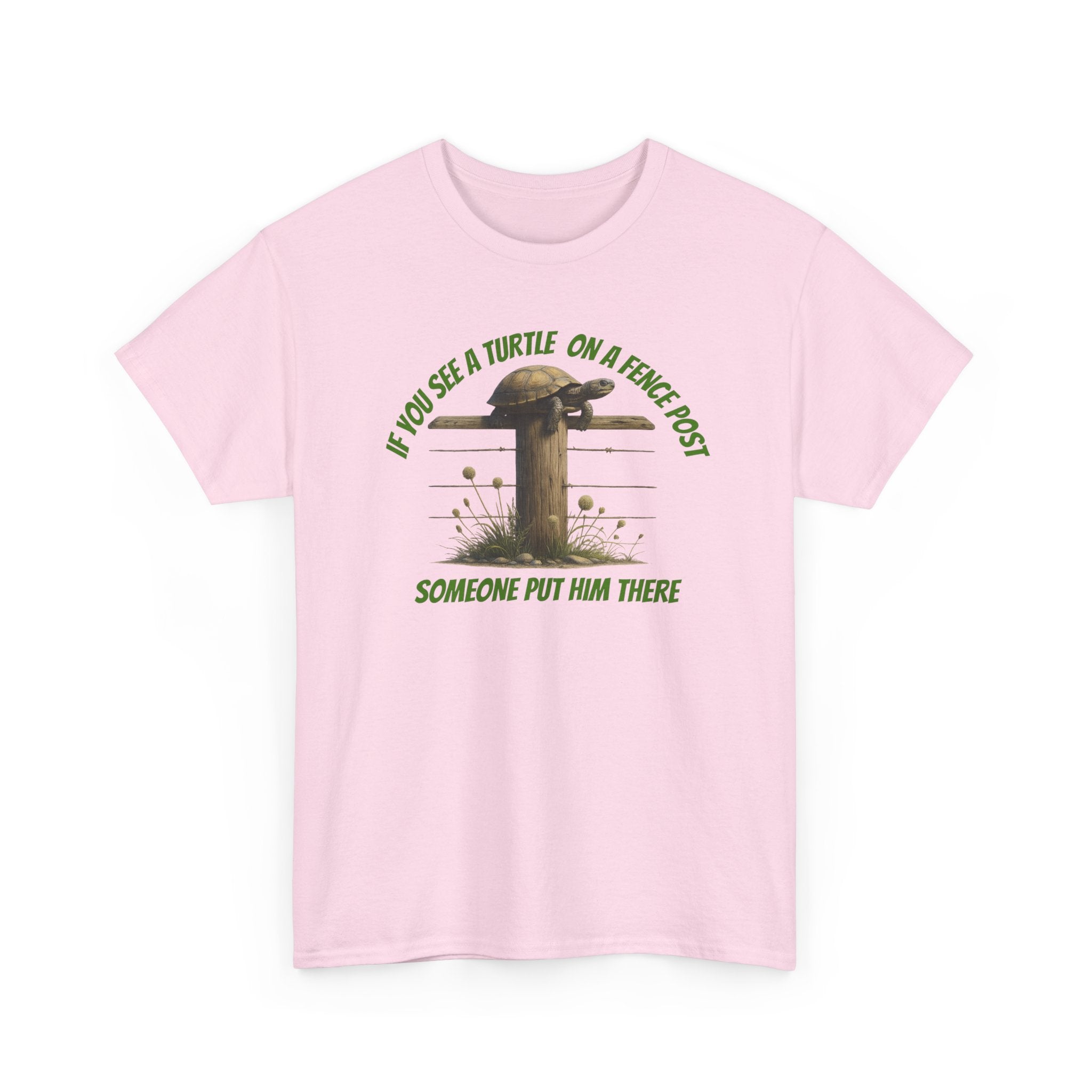 Whimsical Turtle Tee - Funny Animal T-Shirt, Gift for Nature Lovers, Deep Thoughts, Unique Casual Wear